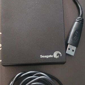 Seagate Black External Hard Drive